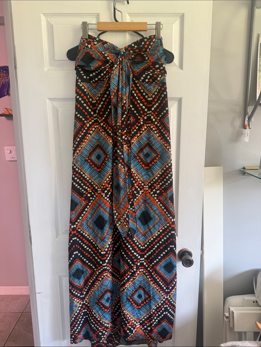 Band of Gypsies Black Multi Printed Maxi Dress